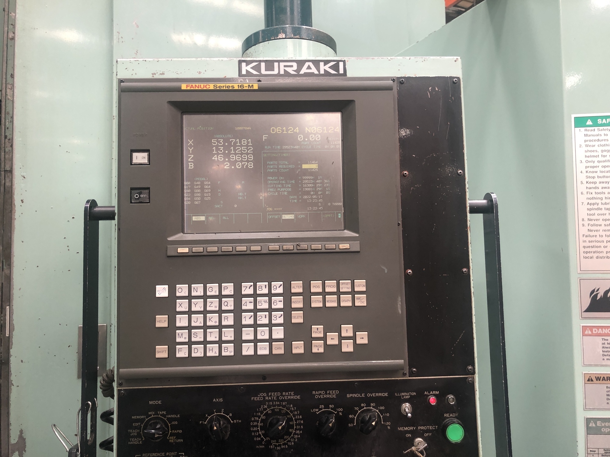 1998 KURAKI KHM-125 Horizontal Machining Centers | Machine Tool Specialties